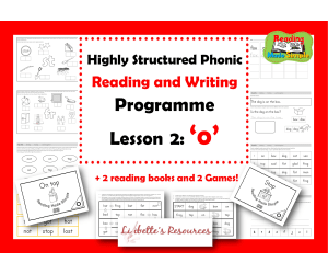 Short Vowel o: 2 Decodable Reading Books and Supporting Activities