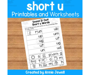 Short Vowel Worksheets and Printables - Short u