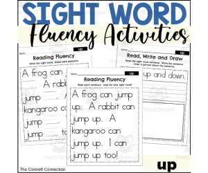 Sight Word Fluency Packet - up