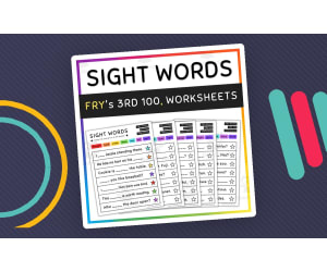Sight Word Sentences, Fill in the Blanks, Fry's 3rd 100 - SET 7