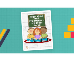 Sight Word Wall | Pre-Primer 3rd Grade Words