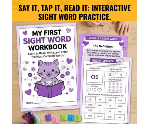 Sight Word Worksheets Kindergarten Read Trace Write No Prep