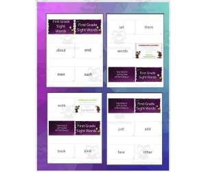 Sight Words: First Grade