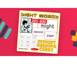 Sight Words Flash Cards 201-300 version 1