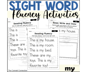 Sight Words Fluency Packet - my