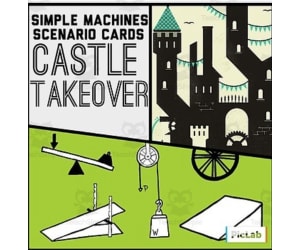 Simple Machines Task Cards - Castle Takeover Activity