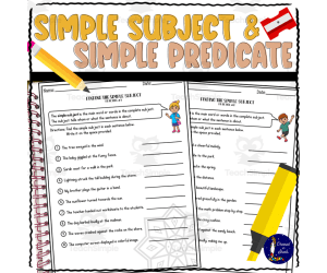 Simple Subject and Predicate