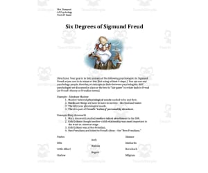 Six Degrees of Sigmund Freud | Post-AP Exam