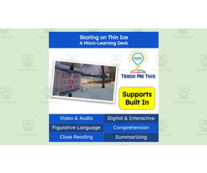 Skating on Thin Ice | Figurative Language Activity | Micro-Learning Deck