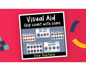 Skip Counting with Coins Posters
