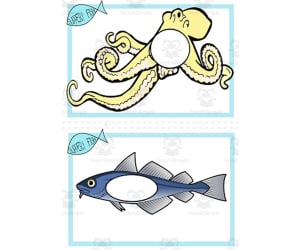 Slippery Fish Vocabulary Cards