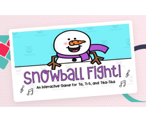 Snowball Fight | An Interactive Music Game