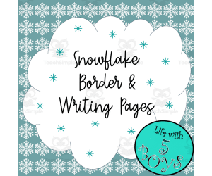 Snowflake Border