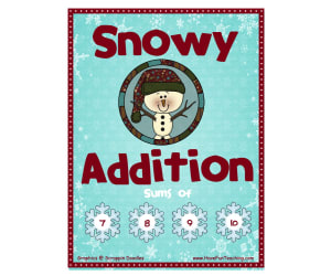 Snowy Addition Activity