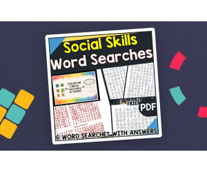 Social Skills Word Searches (PDF)