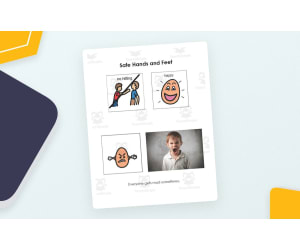 Safe Hands and Feet – Social Story for Kids