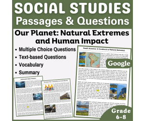 Social Studies Reading Passages: Our Planet and Human Impact (Docs)