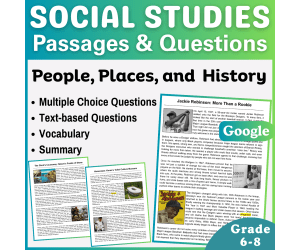 Social Studies Reading Passages: People, Places, and History (Docs)