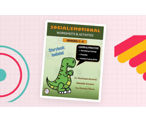 Social/Emotional Activities and Worksheets - Dinosaur Theme