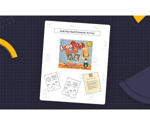 Soda Pop Head by Julia Cook Extension SEL lesson and worksheet