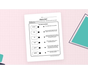 Soil Matching Worksheet