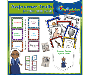 Sojourner Truth Interactive Foldable Booklets – EBOOK