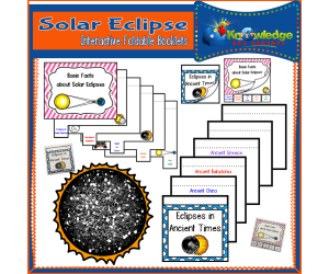 Solar Eclipse Interactive Foldable Booklets – EBOOK