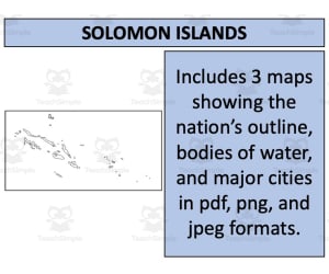 Solomon Islands Map Resources