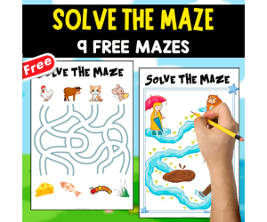 SOLVE THE MAZE | 9 FREE GAMES