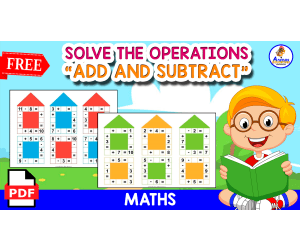 SOLVE THE OPERATIONS | ADD AND SUBTRACT