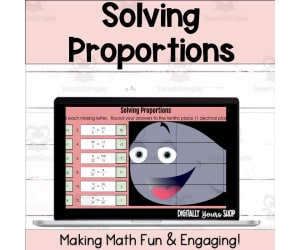 Solving Proportions Self-Checking Digital Activity
