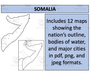 Somalia Map Resources
