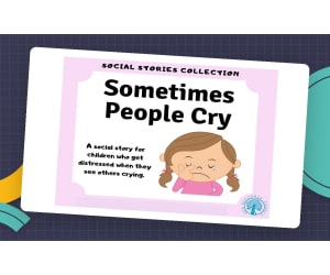 Sometimes People Cry Social Story