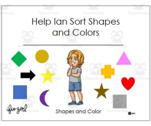 Sort Shapes and Colors