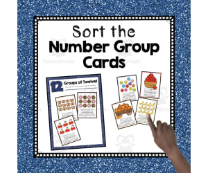 Sort the Number Groups | Preschool Number Resources