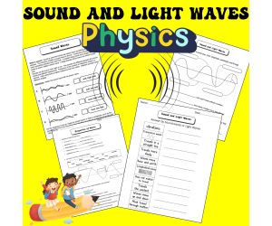 Sound & Light Waves Worksheets | Reading Comprehension and Science