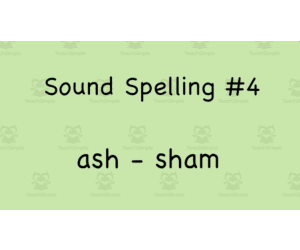Sound Spelling Song #4