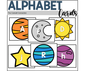 Space Alphabet Cards