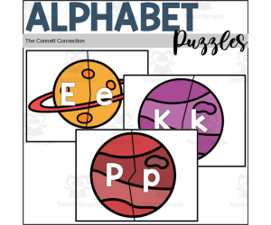 Space Alphabet Puzzles