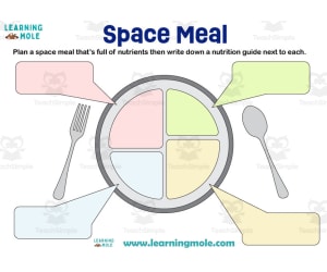 Space Meal Activity