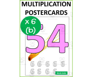 Space Multiplication Repeated Addition Posters x6b