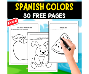 SPANISH COLOR MINIBOOK | 30 FREE PAGES