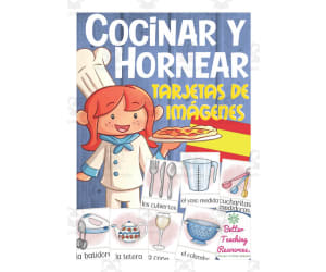Spanish: Cooking & Baking Flash Cards