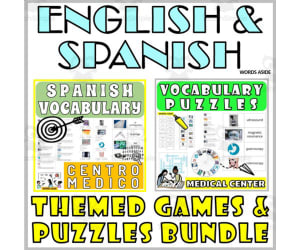 Spanish English Bilingual Vocabulary Activities MEDICAL CENTER