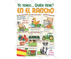 Spanish: I Have Who Has? | In The Ranch Card Game