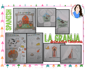 Spanish Interactive Notebook - The Farm