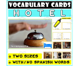 Spanish Language Vocabulary Flashcards 22