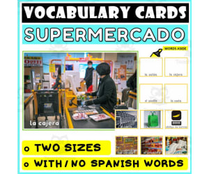 Spanish Language Vocabulary Flashcards 37