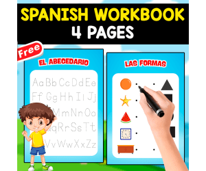SPANISH WORKBOOK | 4 FREE PAGES