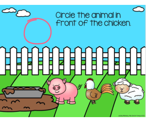 Spatial Concepts Behind and In Front Of Google Slides